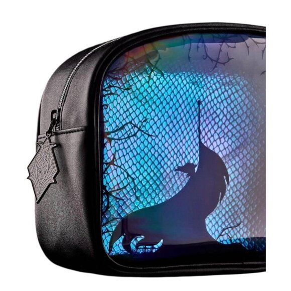 DISNEY Villains Maleficent Bath Body Works Makeup Travel Bag NEW NWT - Picture 3 of 5